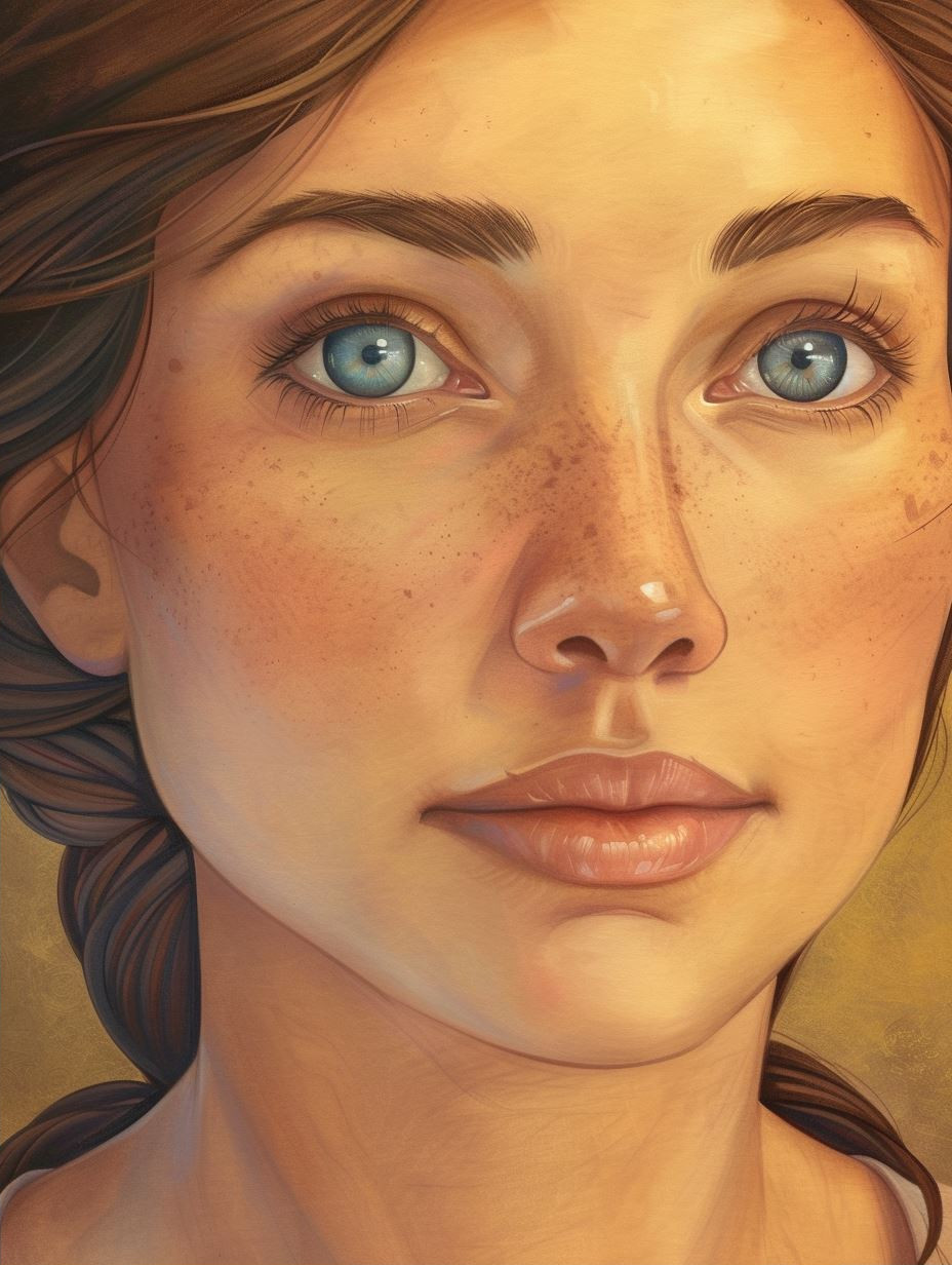 Ethereal Gazes: A Study of Digital Portraits - Image 2
