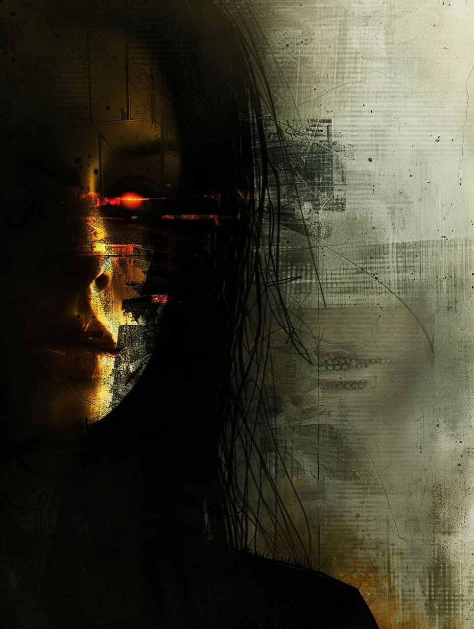 Haunting Shadows of Digital Decay - Image 3