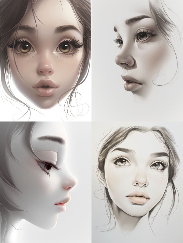 Ethereal Visions of Feminine Grace