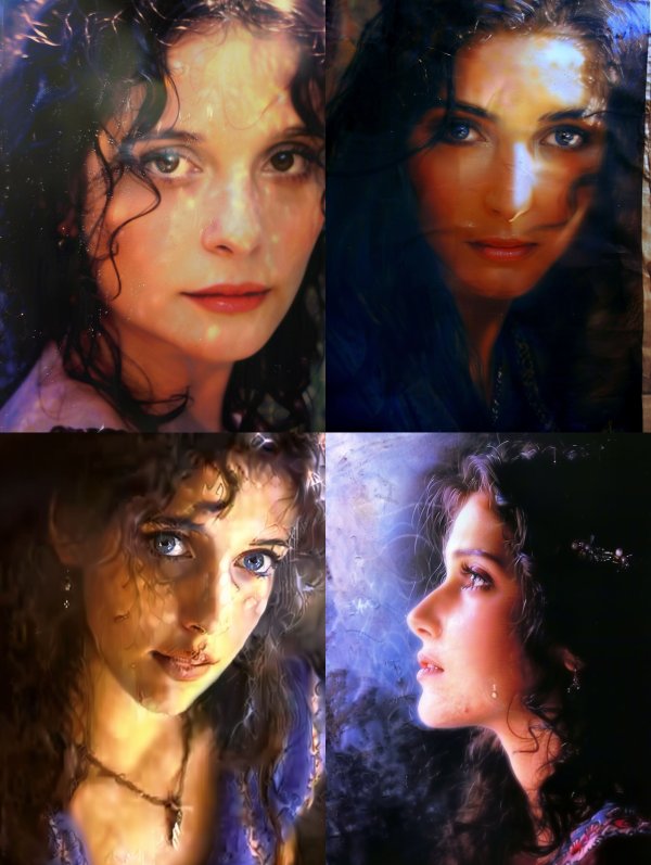 Mystic Gaze Ethereal Portraits