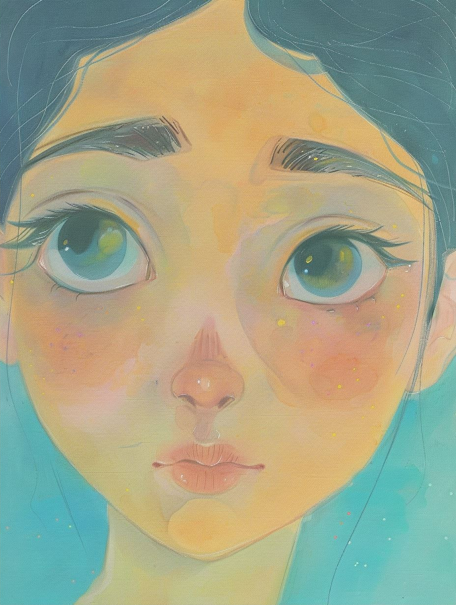Dreamy Portraits: From Sketch to Color - Image 2