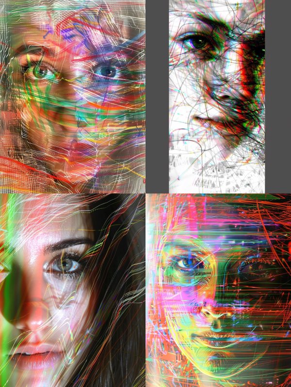 Prismatic Fractures of a Digital Soul