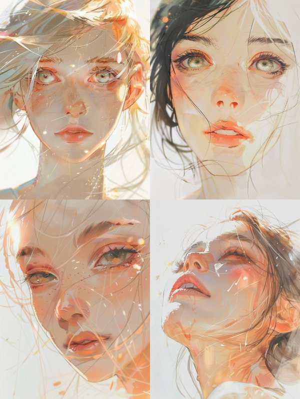 Ethereal Whispers of Digital Light