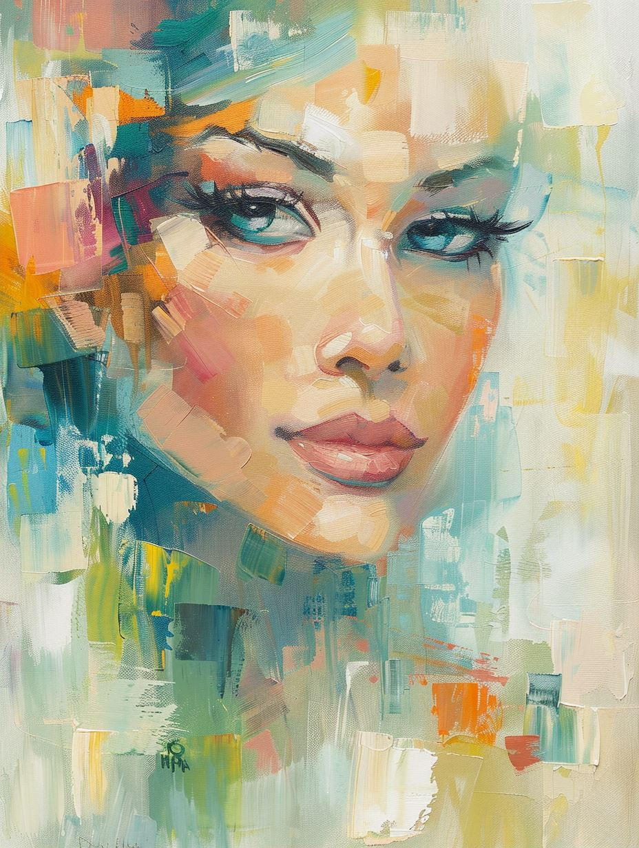 Abstract Impressionist Gaze - Image 2