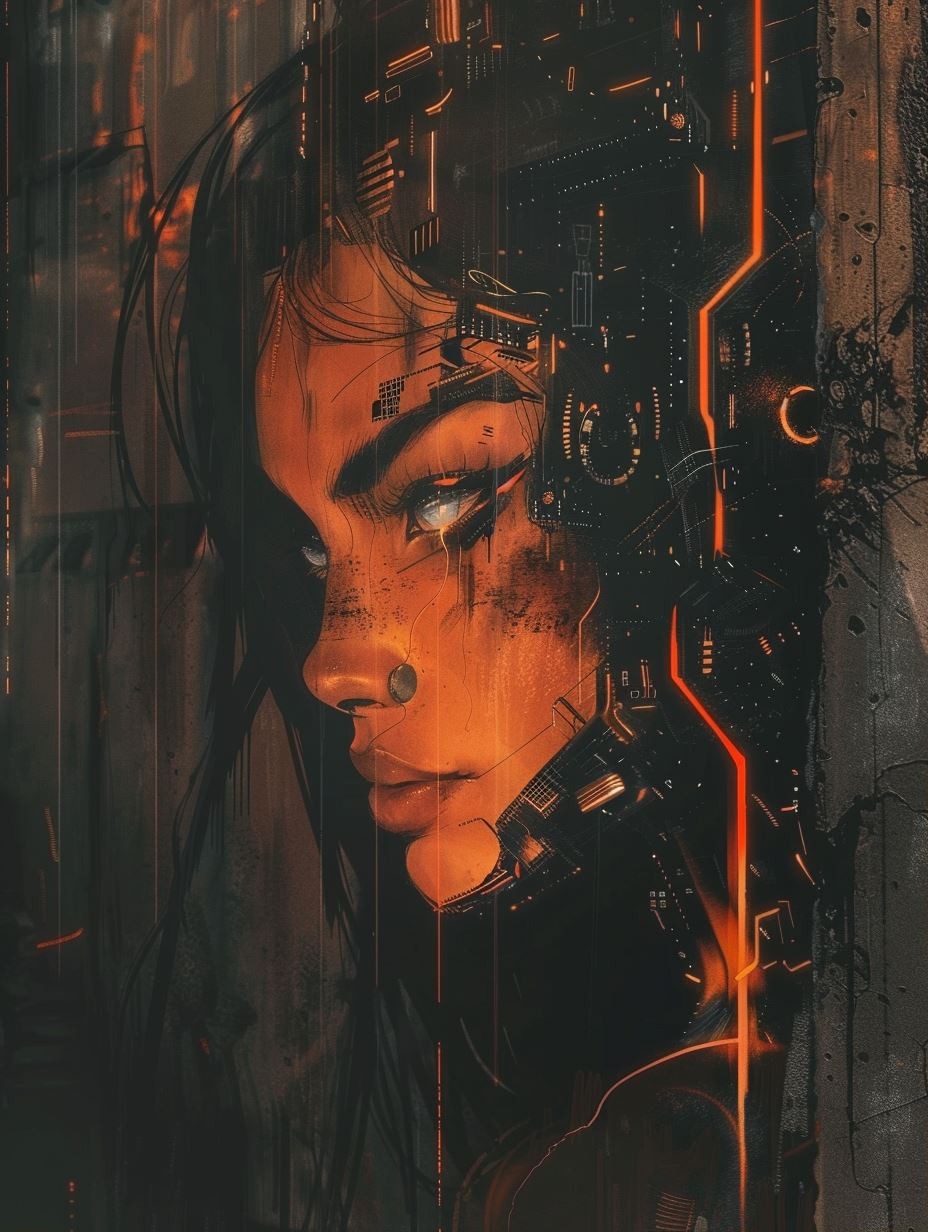 Neon Shadows: Cybernetic Visions - Image 1