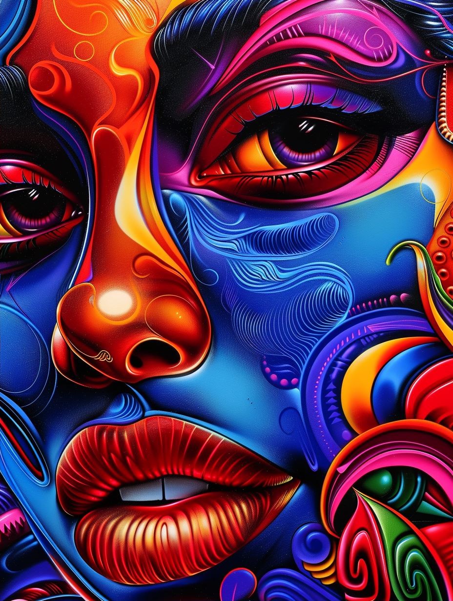 Vibrant Visions of Surreal Feminine Beauty - Image 2