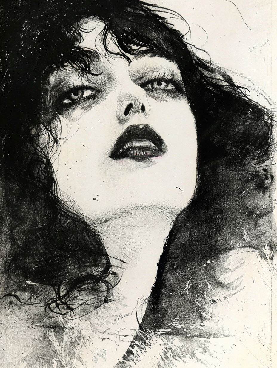 Haunting Ink Portrait Studies - Image 4