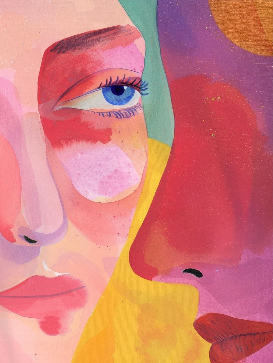 Vivid Pastel Gaze - Image 3