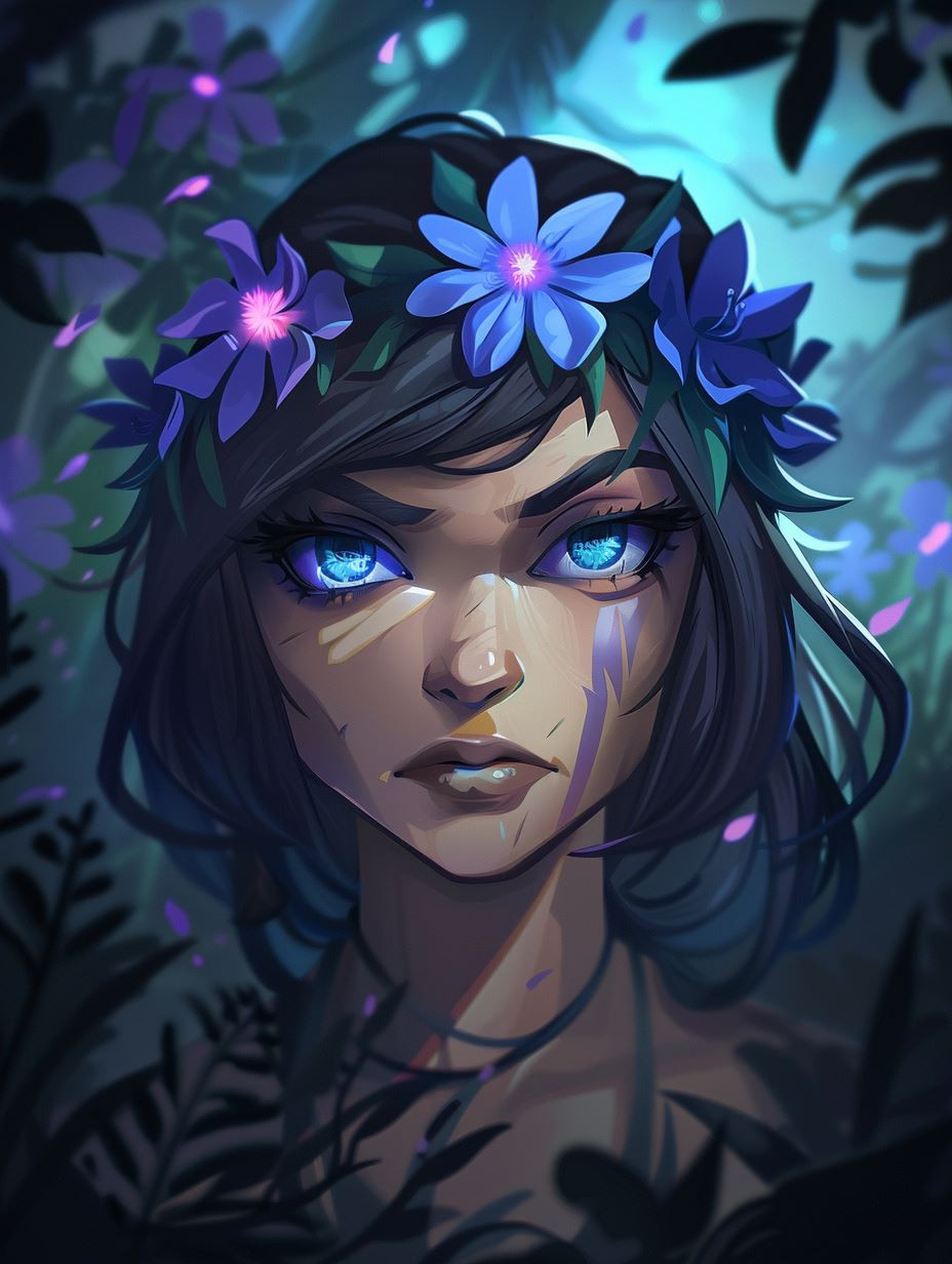 Mystic Twilight Forest Portrait - Image 3
