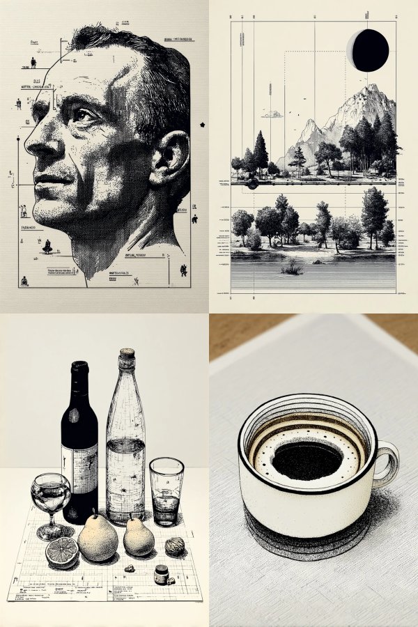 Precision in Ink: A Study of Form
