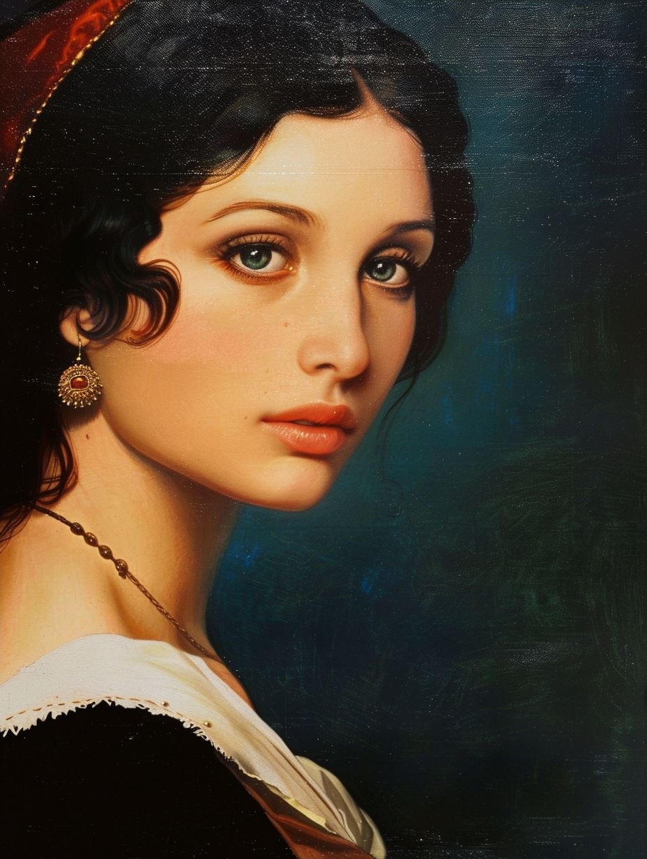 Timeless Elegance in Oil Portraits - Image 4