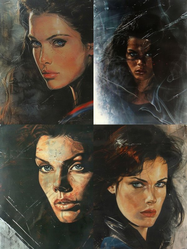 Faces of Intensity: A Quartet Study