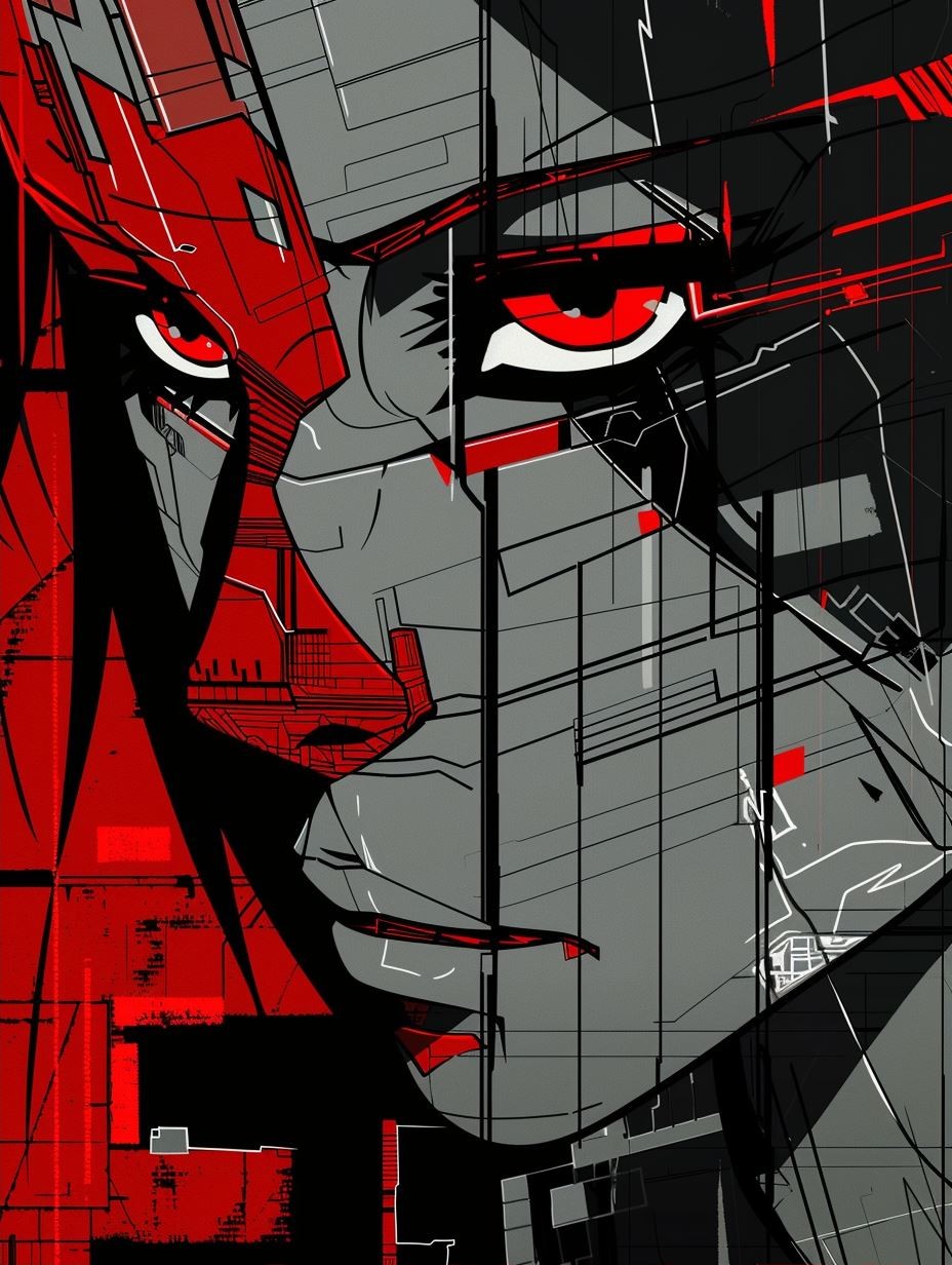 Crimson Gaze Noir Anime - Image 2