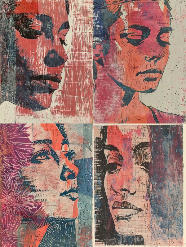 Fragmented Visions of Feminine Grace