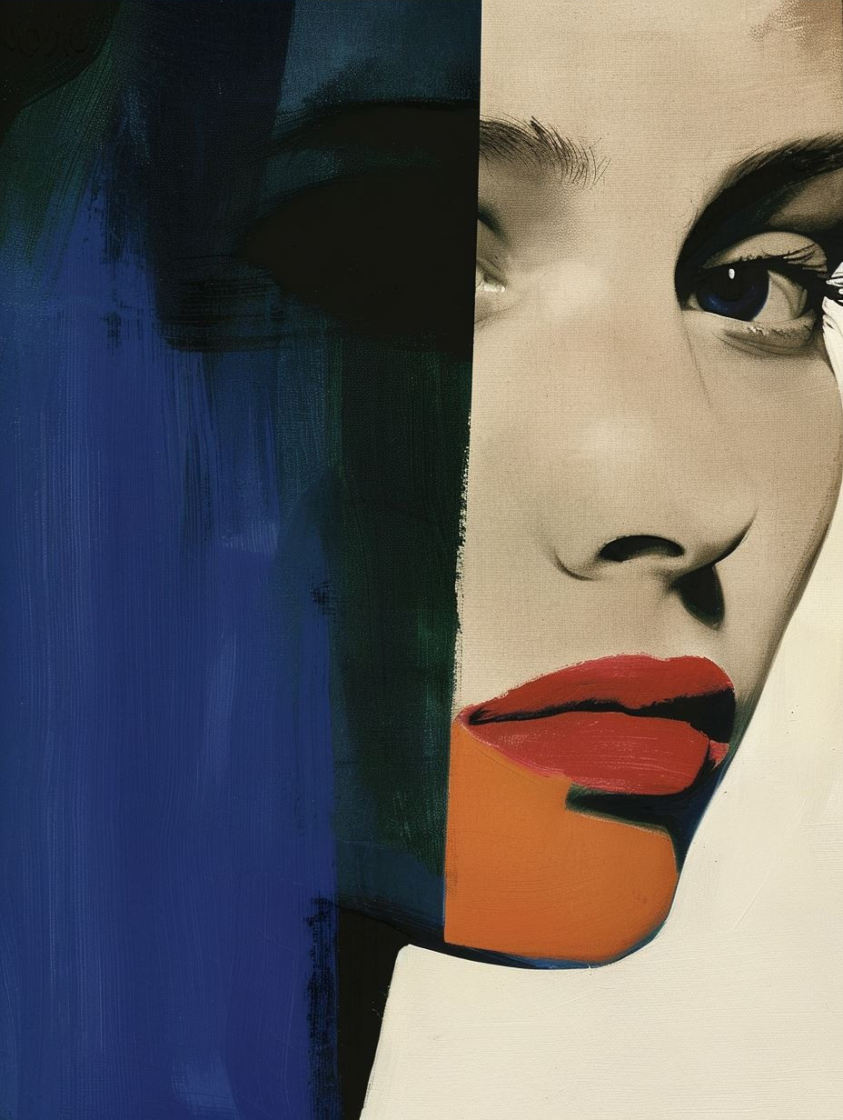 Modernist Minimalist Female Portraits - Image 3