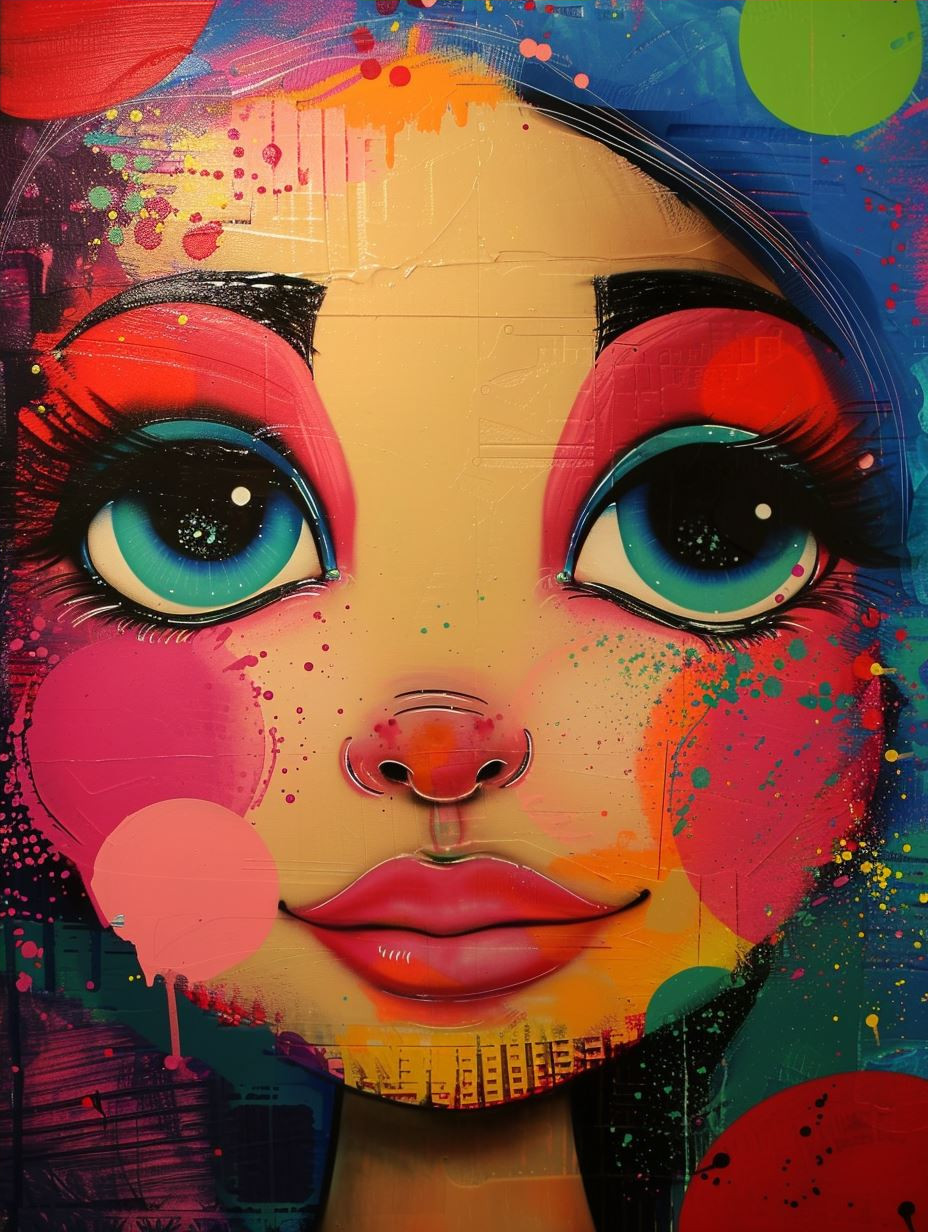 Vibrant Visions of Stylized Feminine Portraits - Image 4