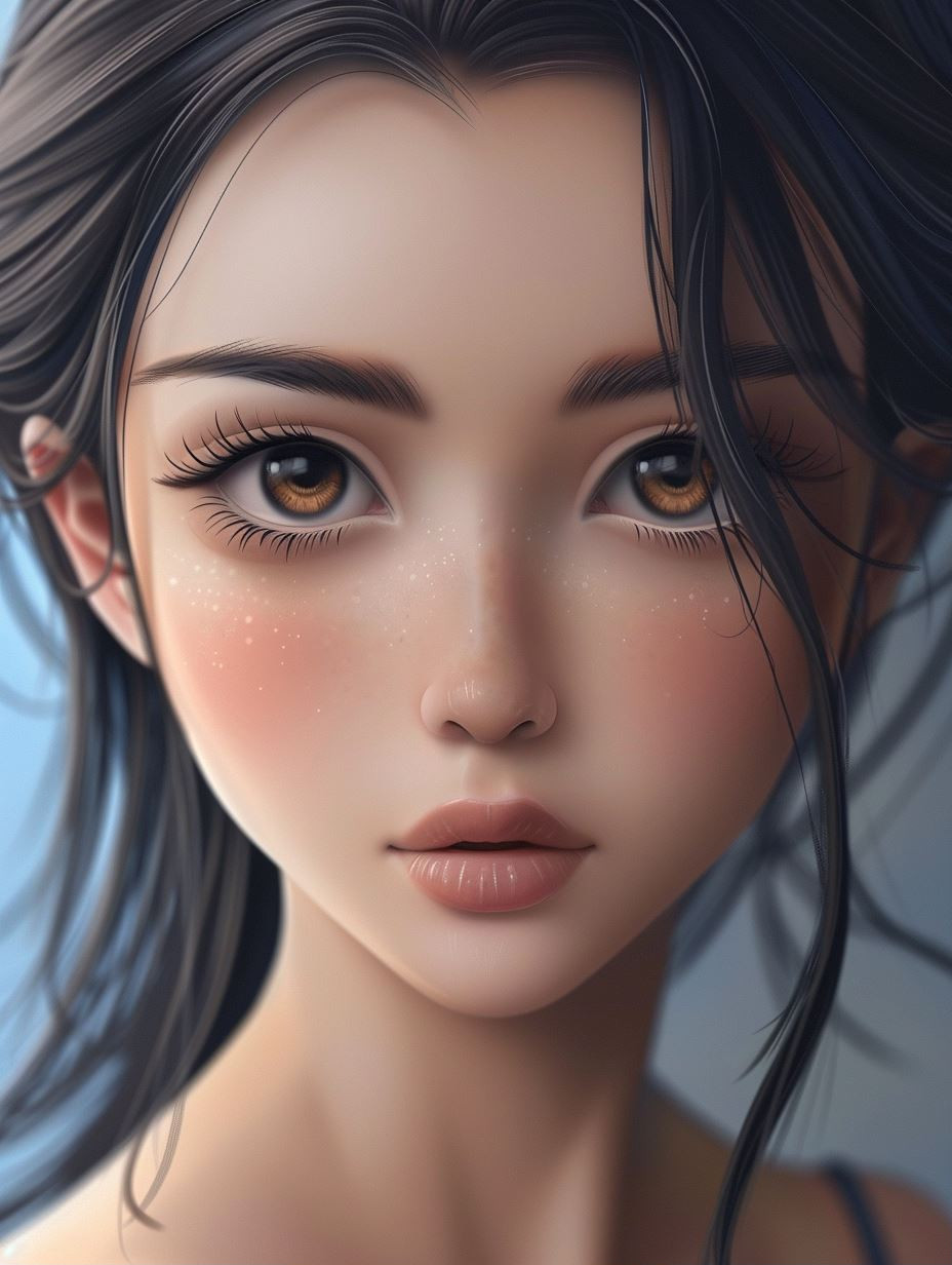 Ethereal Visions of Digital Beauty - Image 1