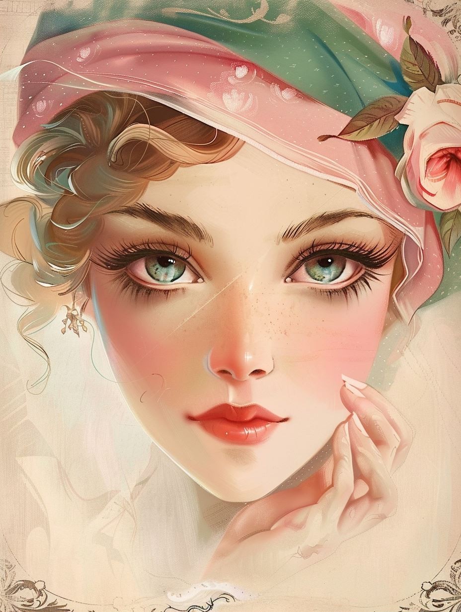 Vintage Floral Romance - Image 2