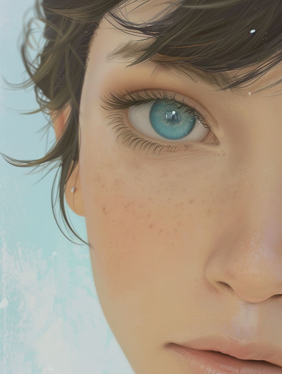 Azure Gazes: A Study in Blue Eyes - Image 1