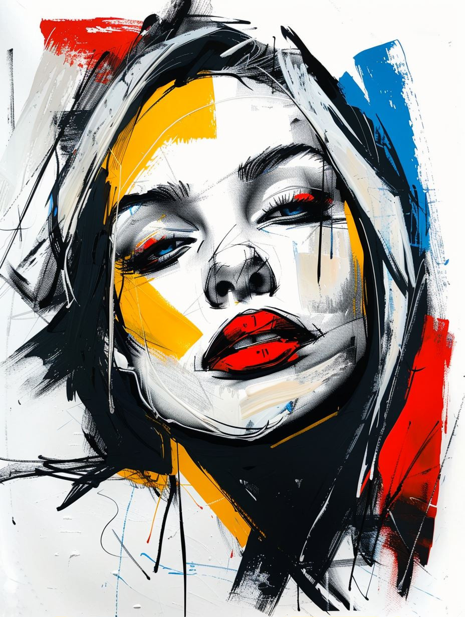 Abstract Urban Fragmented Portrait - Image 2
