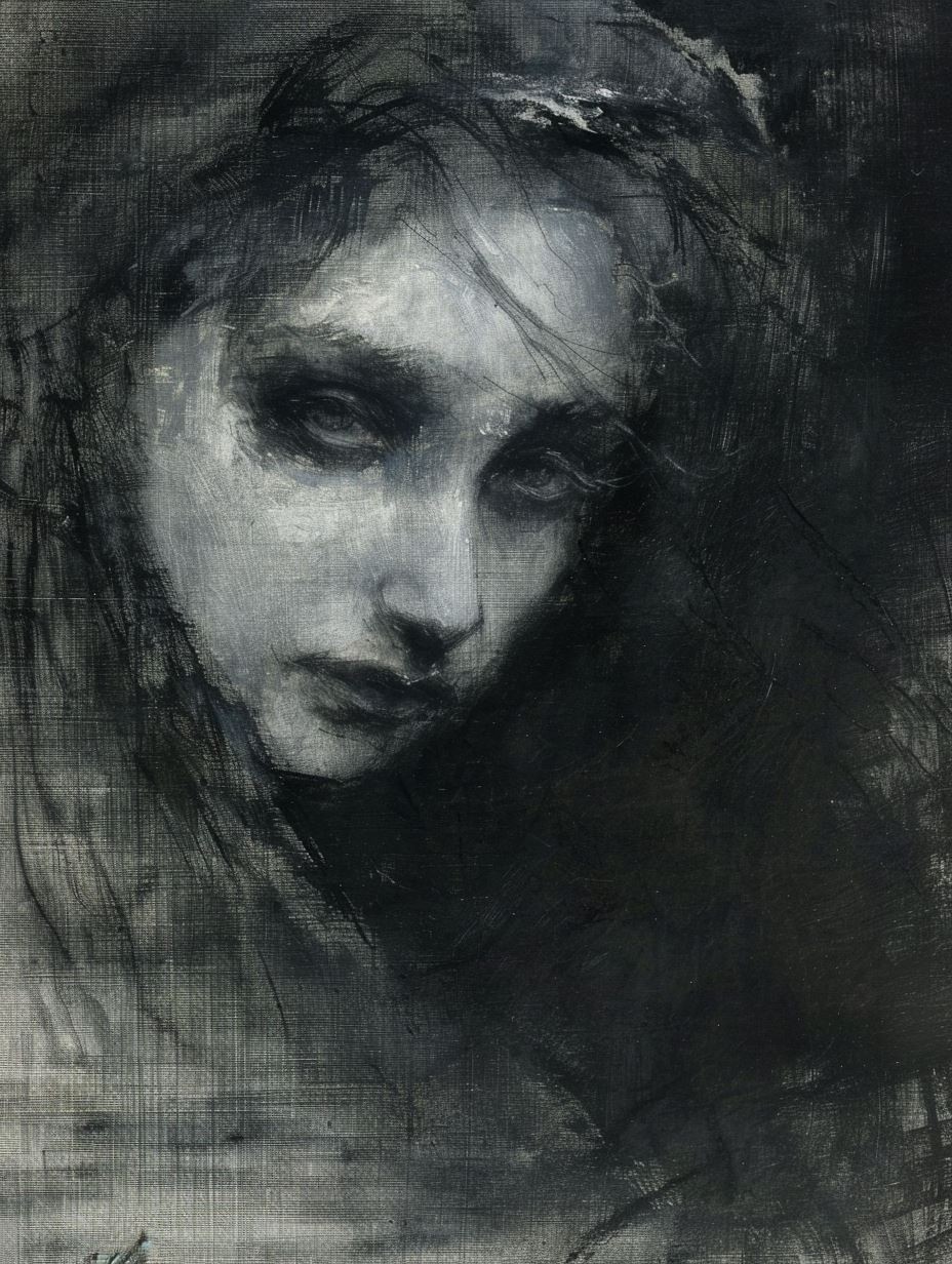 Ethereal Shadows of Silent Longing - Image 2
