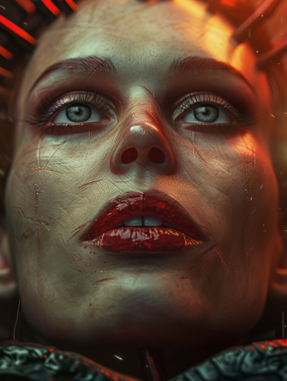 Dark Cinematic Cybernetic Portraits - Image 1