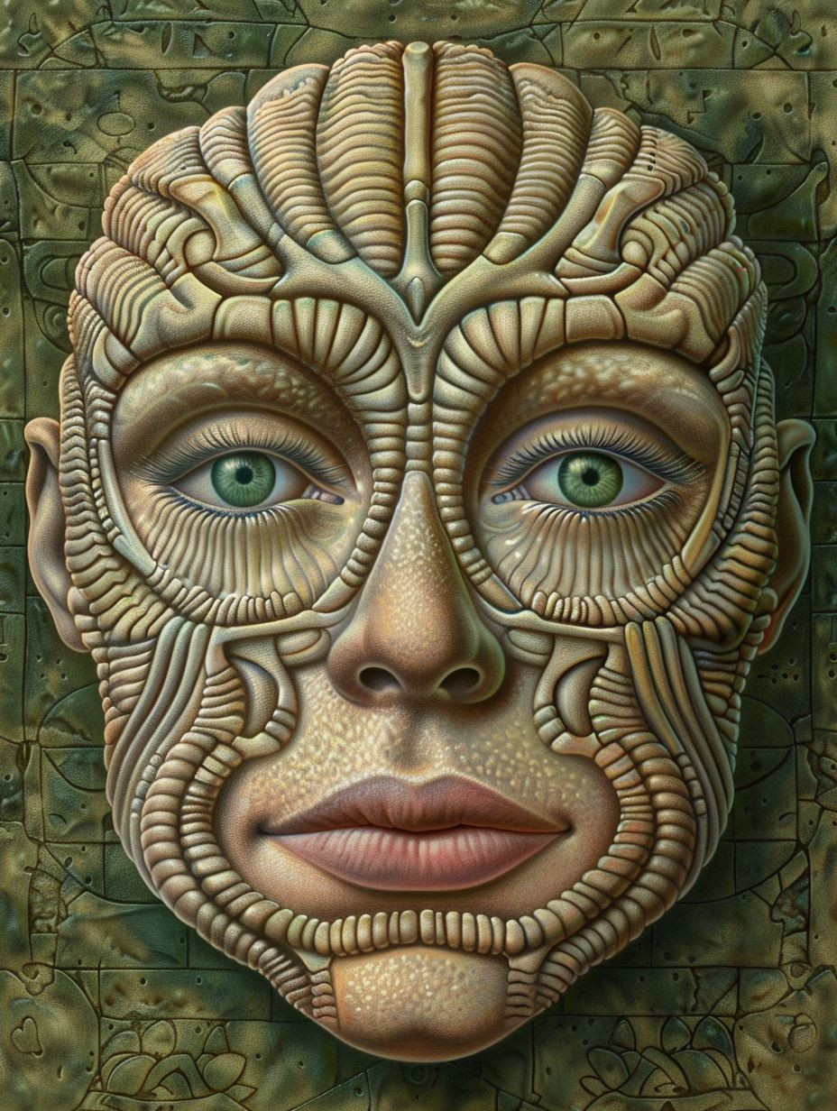 Organic Bio-Mechanical Human Texture - Image 2