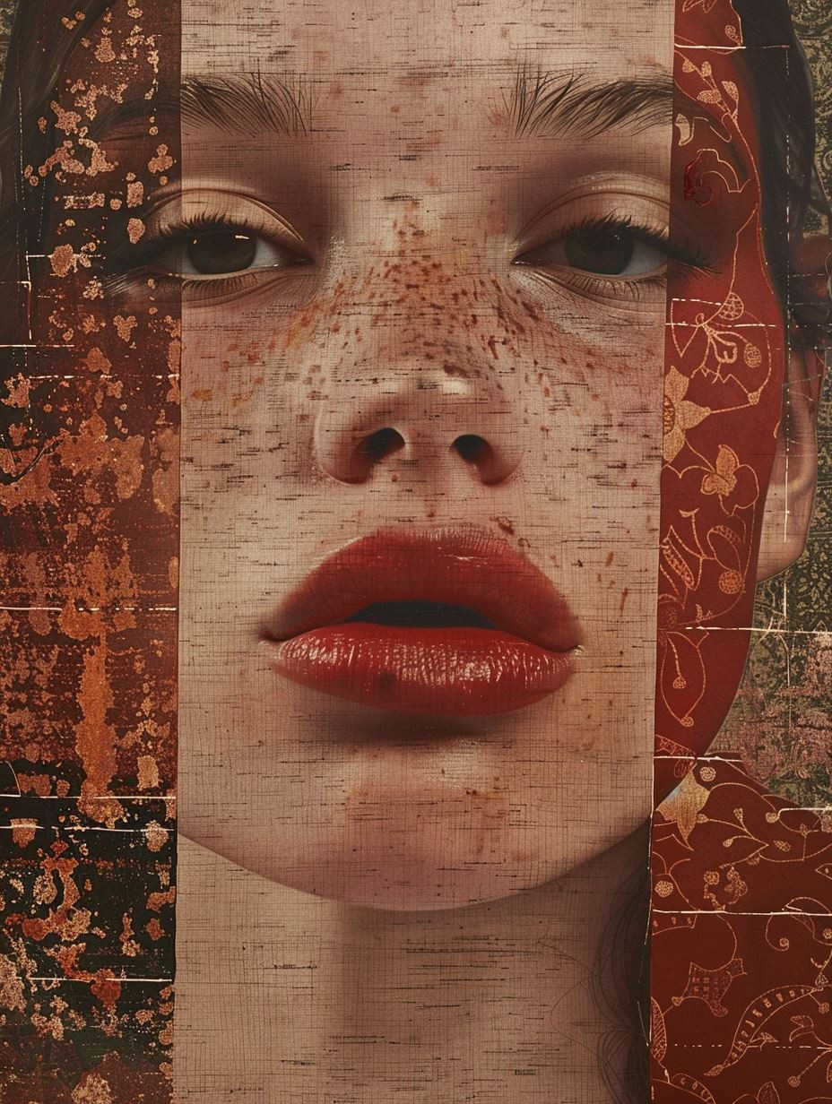 Fragmented Beauty: A Study in Texture - Image 4