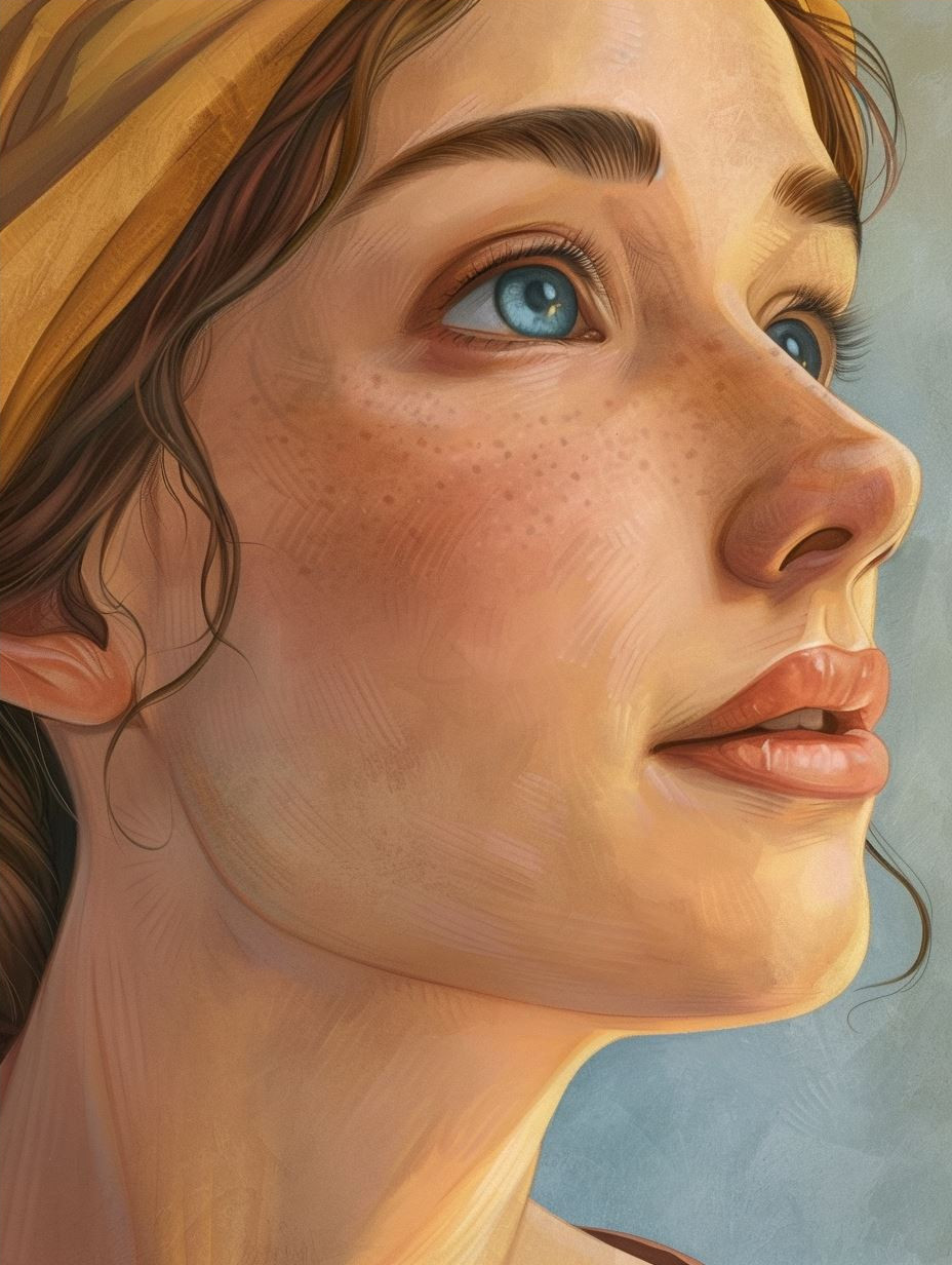 Ethereal Gazes: A Study of Digital Portraits - Image 4