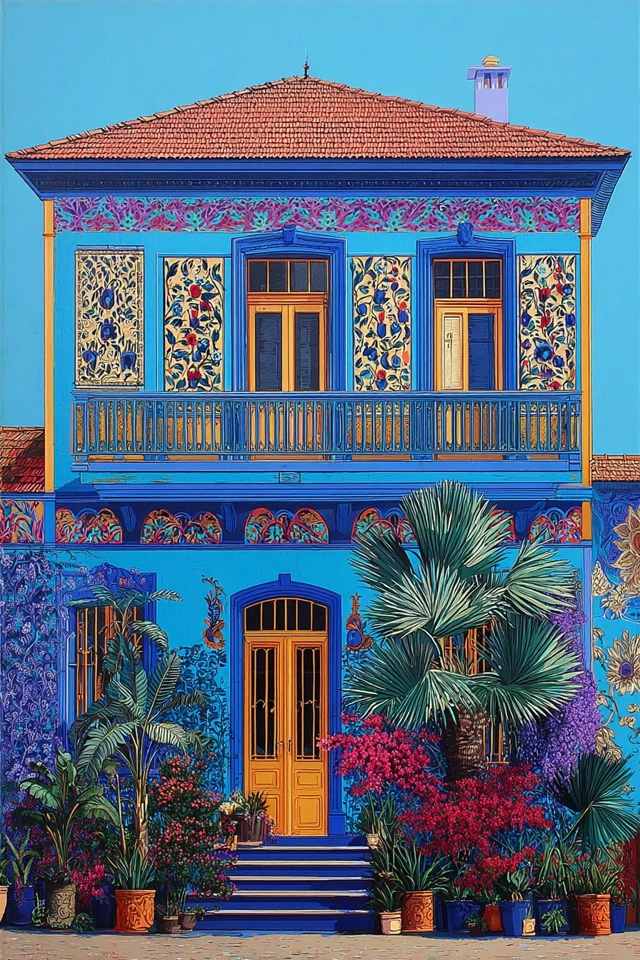 Azure Floral Majesty - Image 6