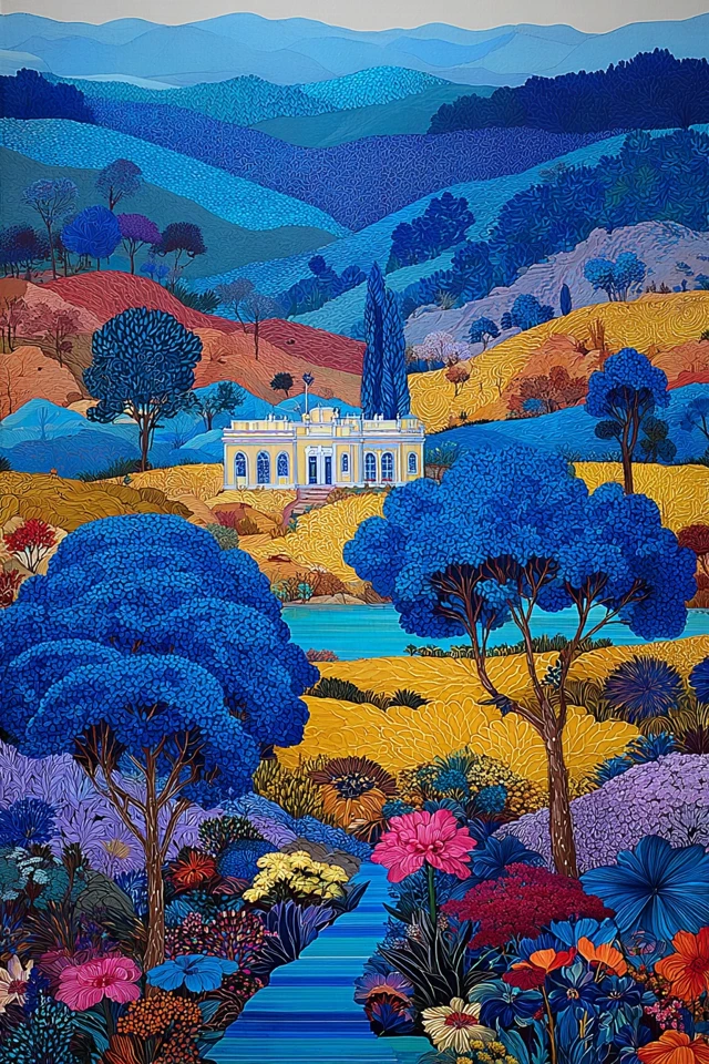 Azure Floral Majesty - Image 2