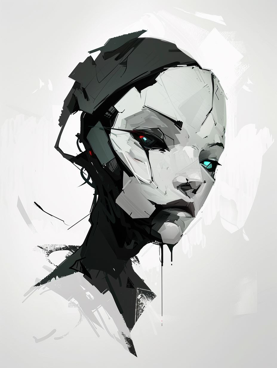 Cybernetic Visions: Digital Soul Portraits - Image 1
