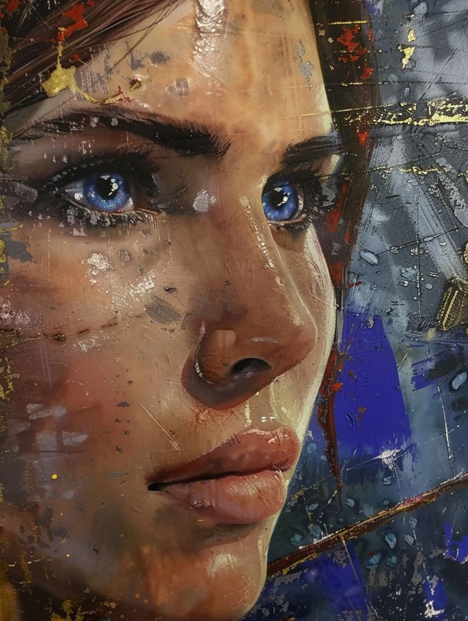 Shattered Reflection of Resilience - Image 4
