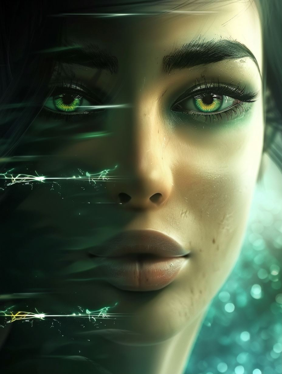 Ethereal Cybernetic Vision Portraits - Image 1