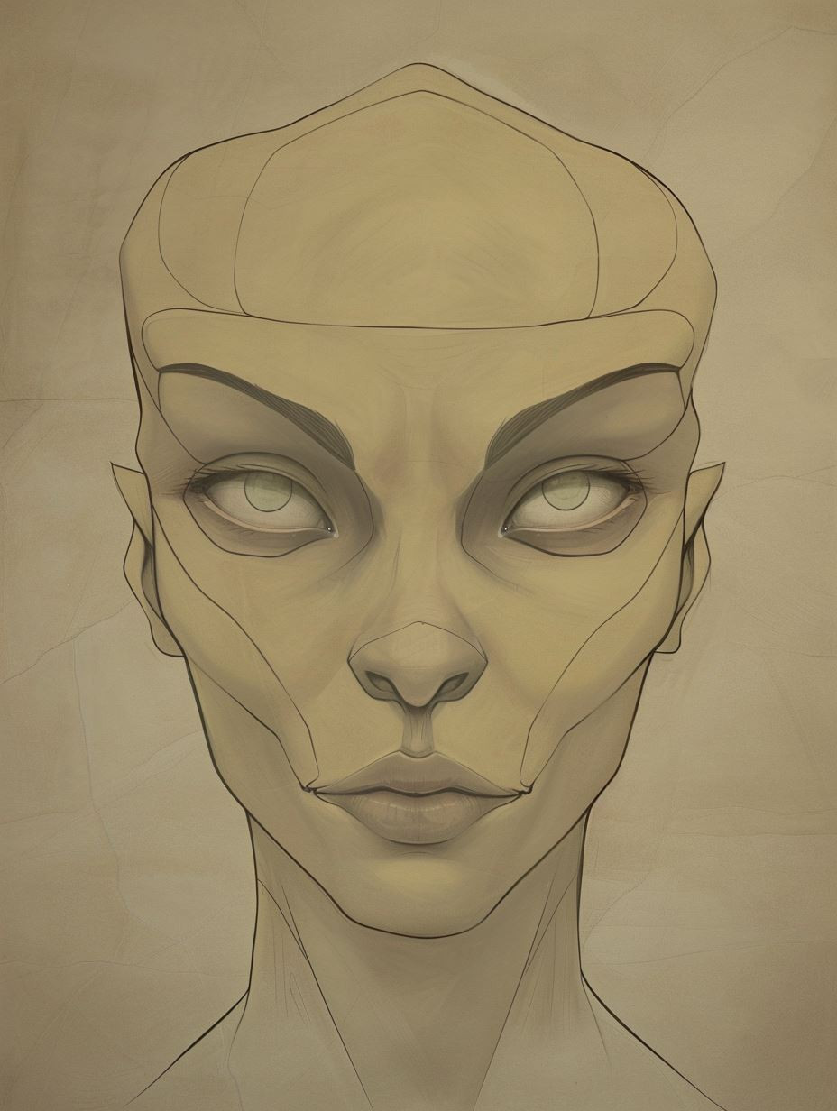 Ethereal Visions of Alien Beauty - Image 1