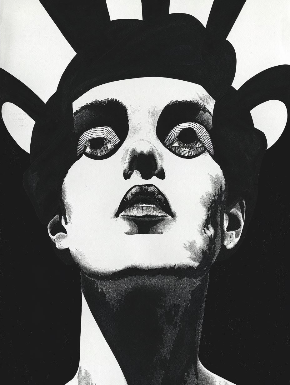 Noir Gothic High Contrast Portraits - Image 4