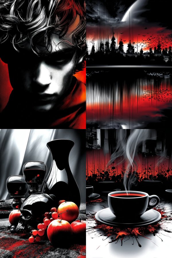 Crimson Shadows and Gothic Whispers