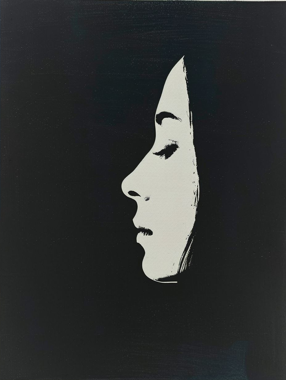 High Contrast Cobalt Silhouette - Image 2