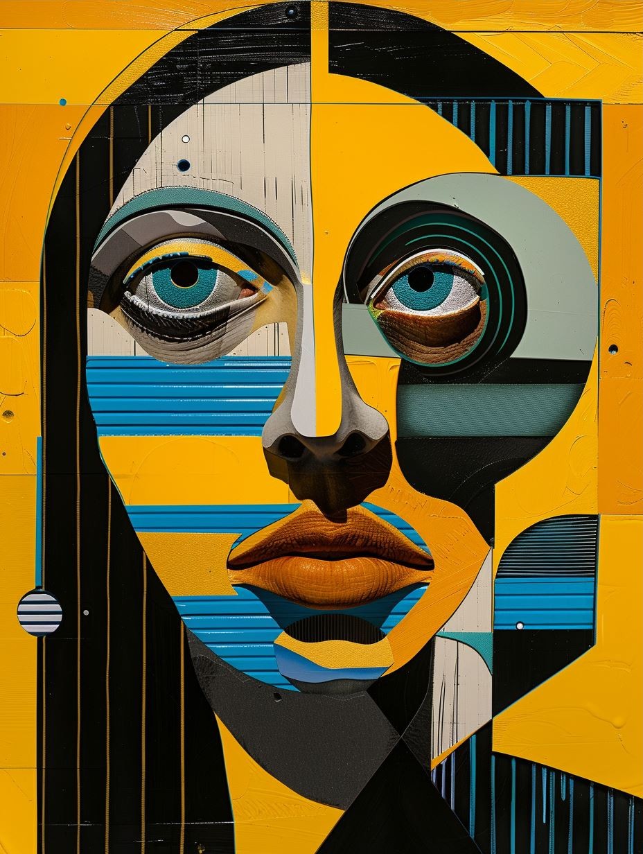 Fragmented Soul in Primary Hues - Image 3