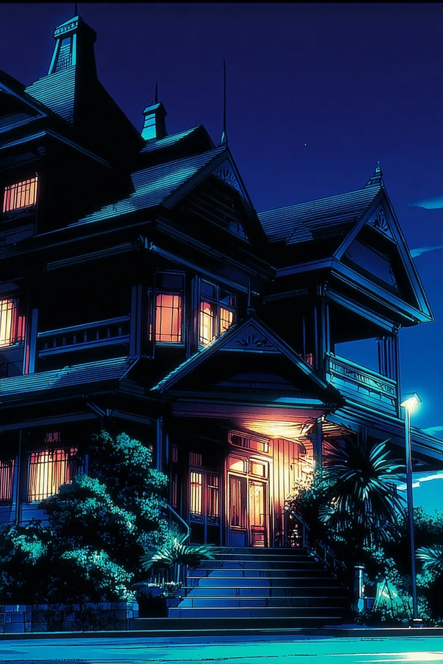 Neon Noir Anime Elegance - Image 6