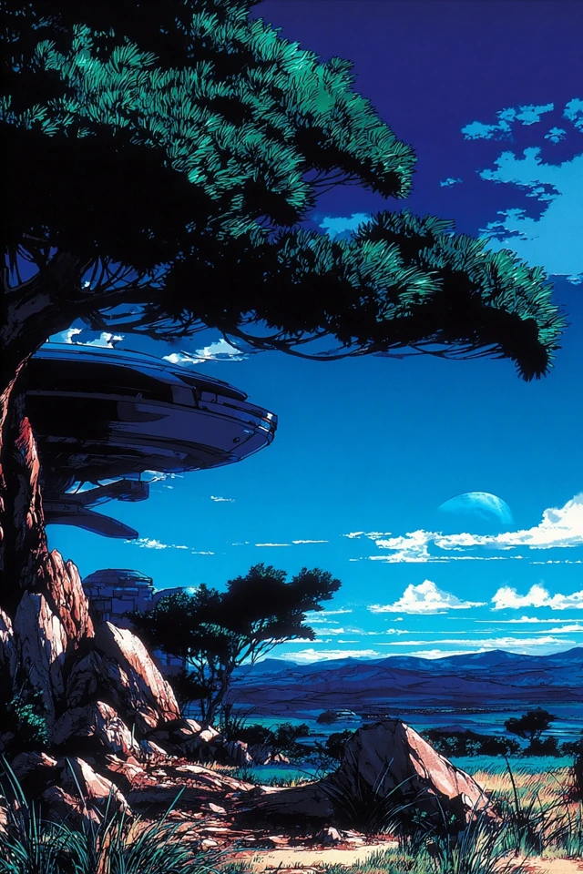 Neon Noir Anime Elegance - Image 2