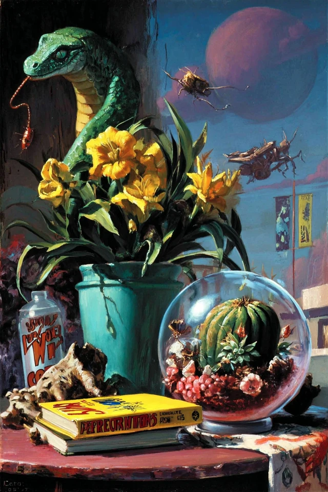 Vintage Space Pulp Noir - Image 3