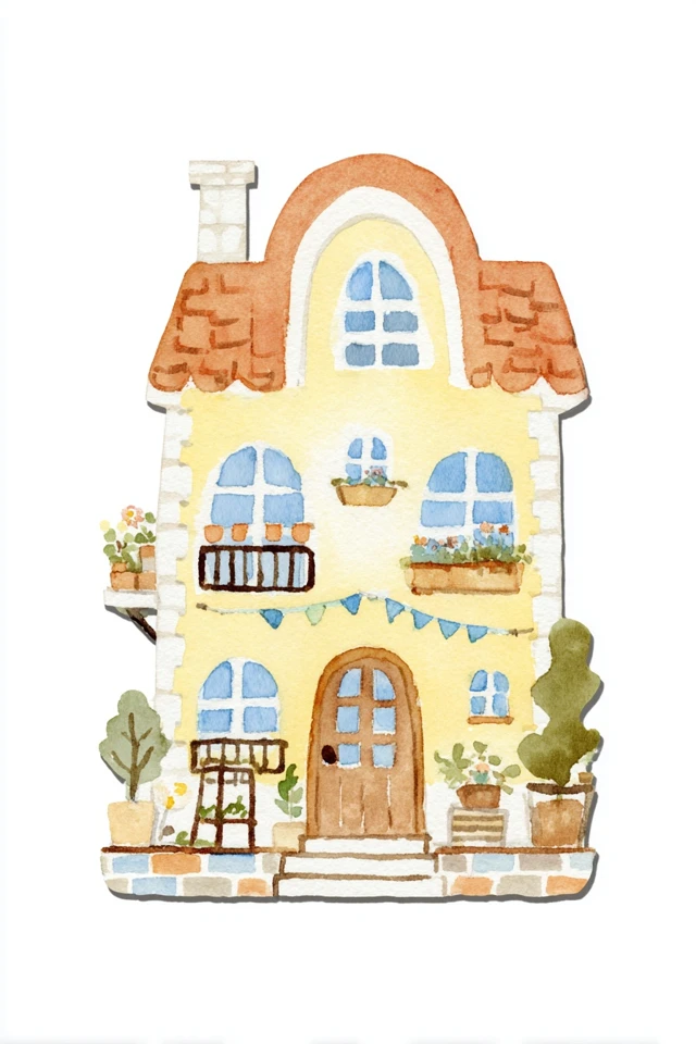 Soft Watercolor Dream - Image 6