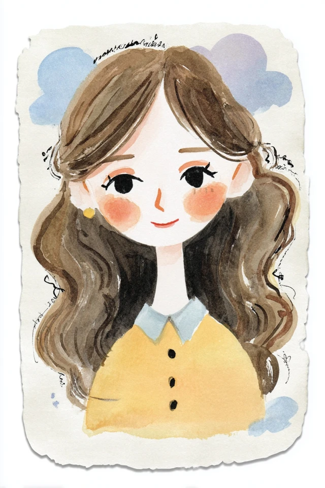 Soft Watercolor Dream - Image 1
