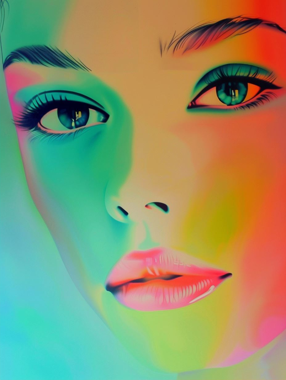 Neon Dreams: A Prism of Beauty - Image 2