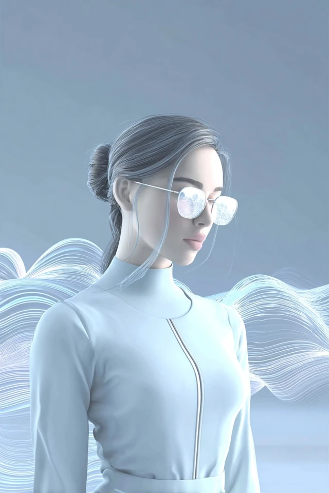 Ethereal Azure Vision - Image 1