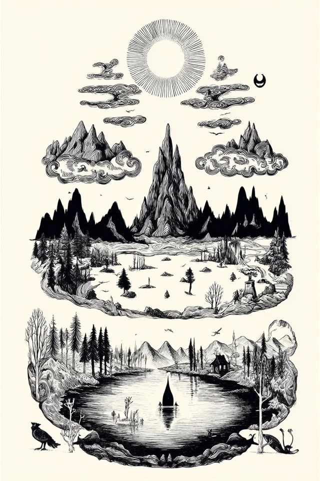 Occult Ink Portrait - Image 2