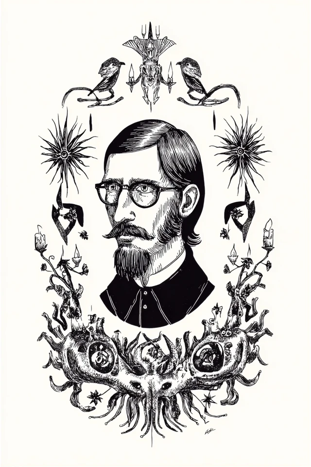 Occult Ink Portrait - Image 1