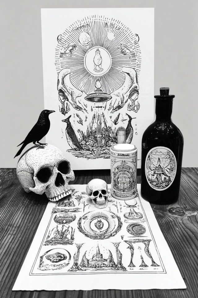 Occult Ink Portrait - Image 3