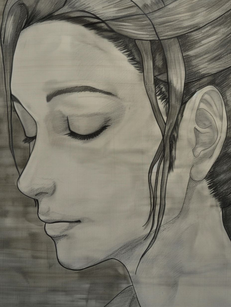 Azure Gaze Monochrome - Image 4